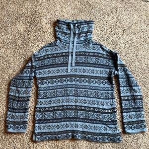 Women’s high neck/cowl sweater. Chaps size small